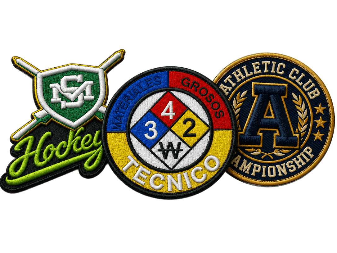 3D Embroidery Patches