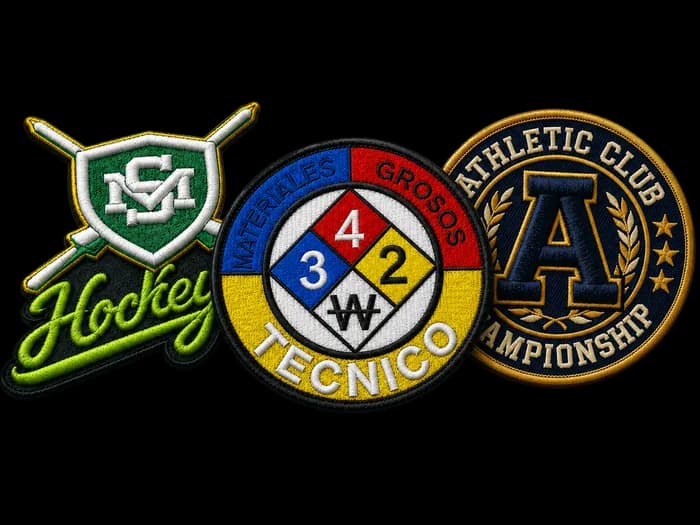 3D Embroidery Patches