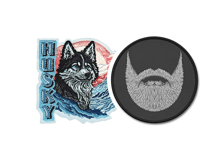 Sublimated Patches