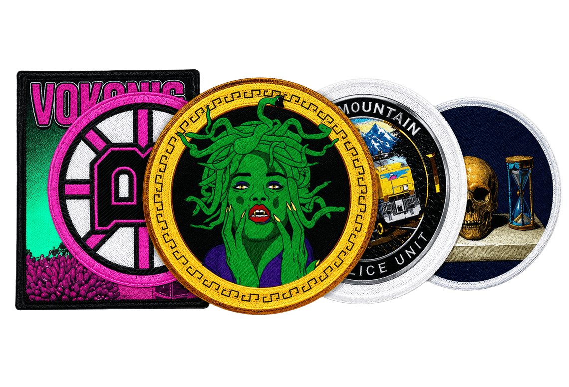 Sublimated Patches