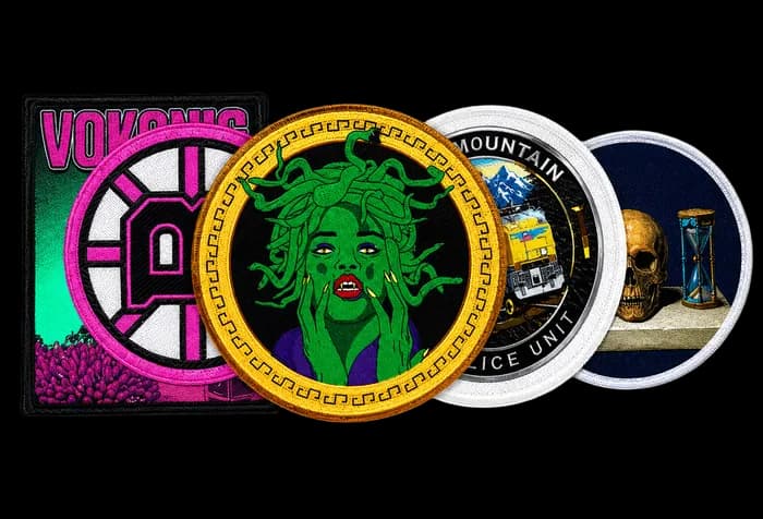 Sublimated Patches