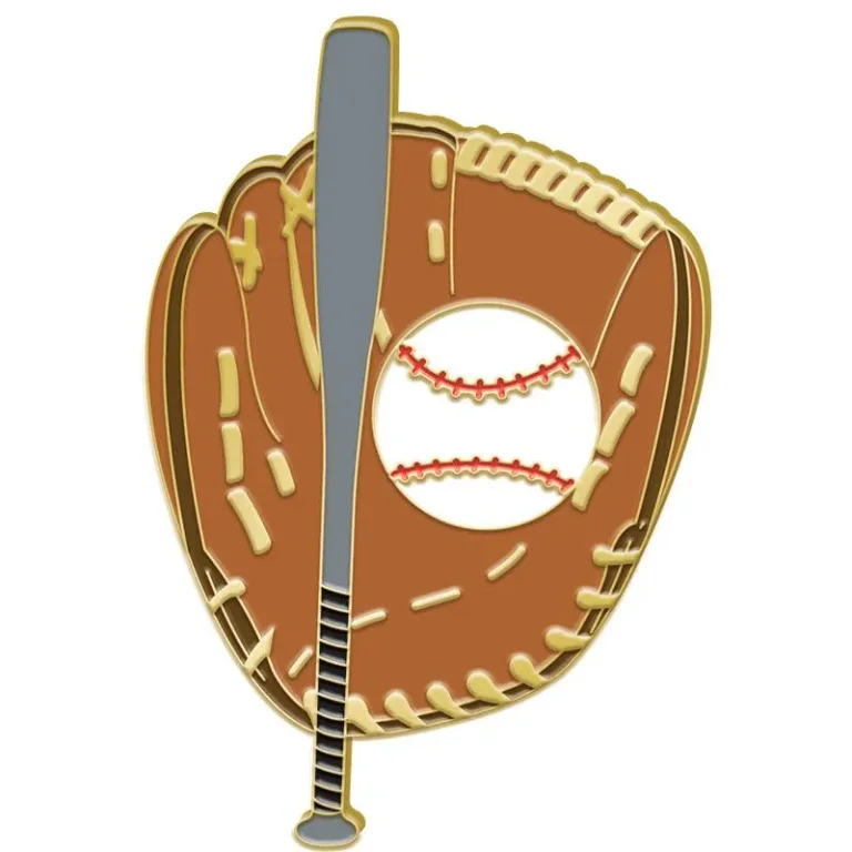 Soft Enamel Baseball Pins