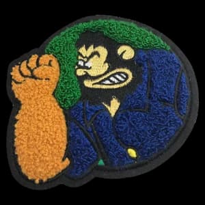 Metallic Chenille Patches
