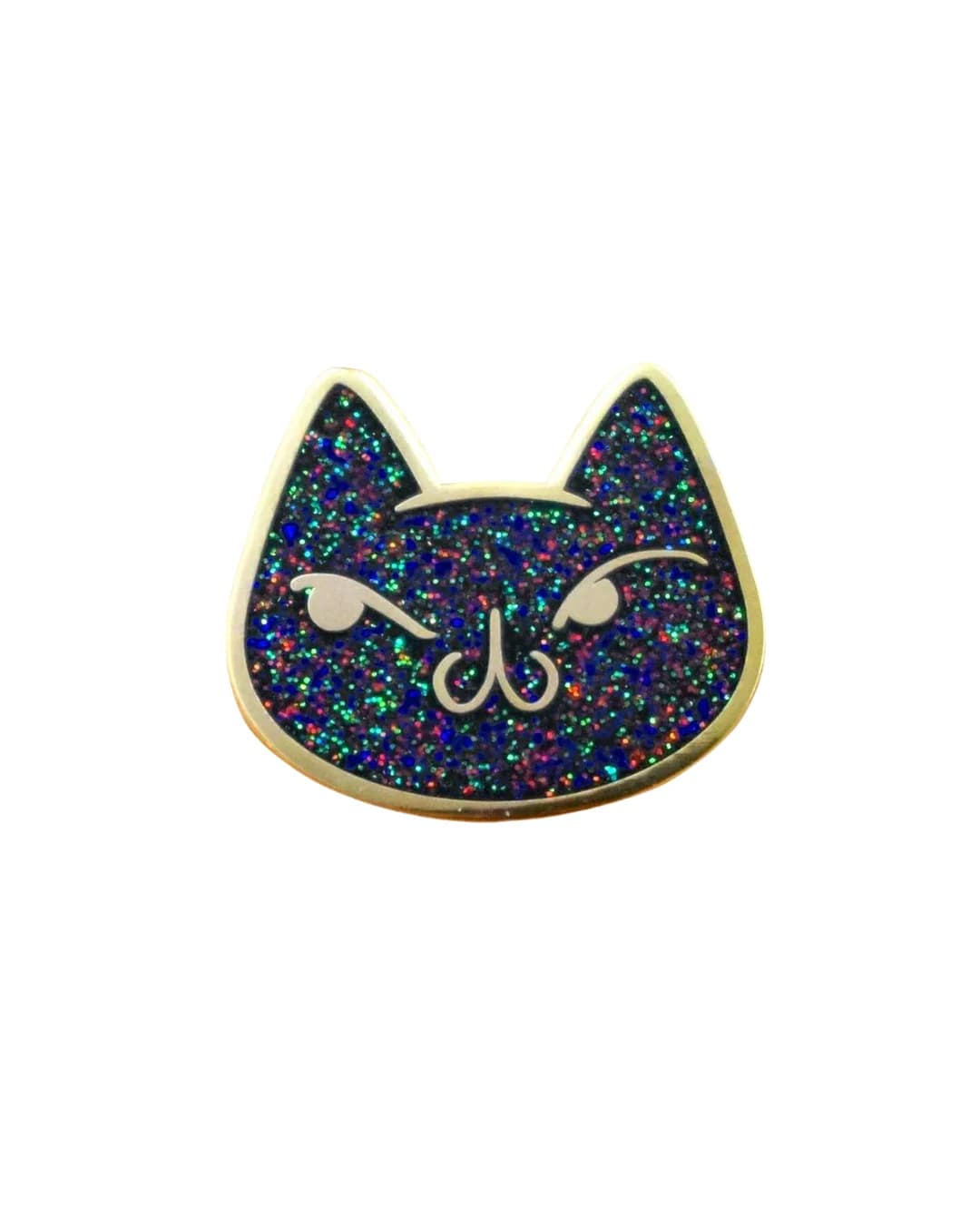 Glitter Enamel Pins