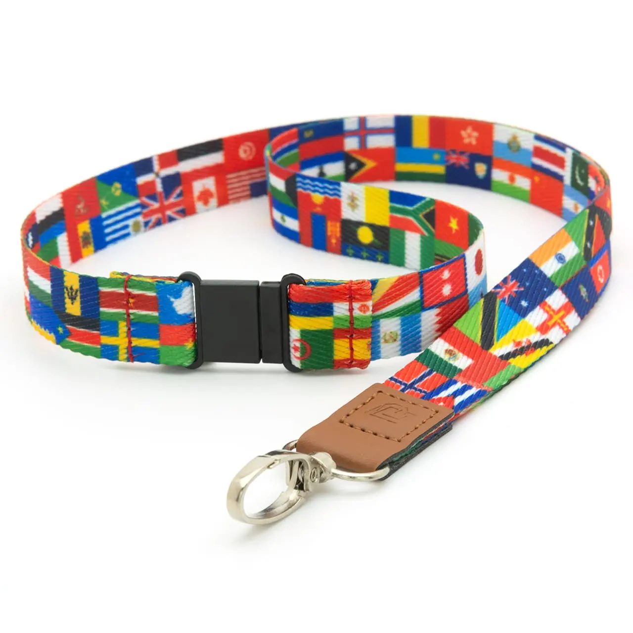 Metal Collar Plain Colored Lanyards