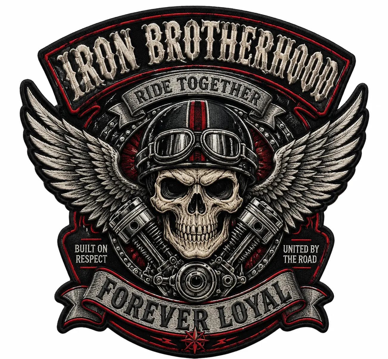 Motorcycle Back Patches