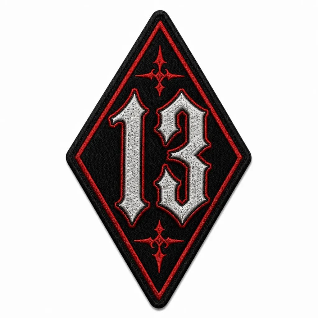 Diamond 13 Patches