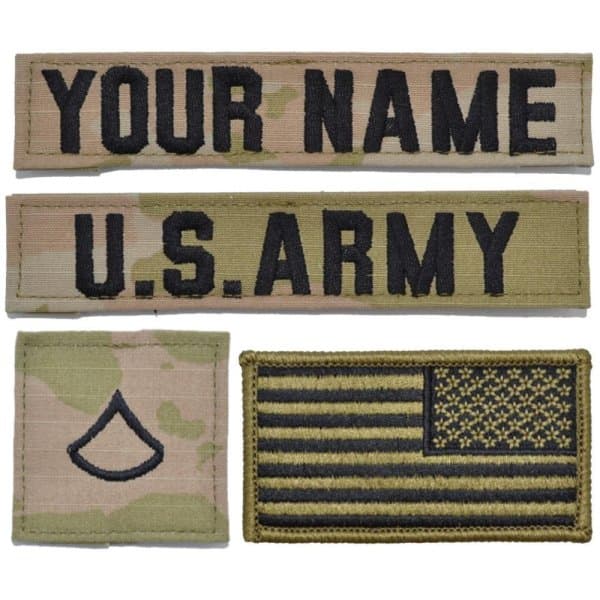 Rank Name Patches