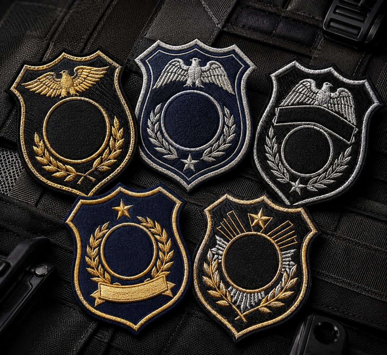 Police Badge Patches