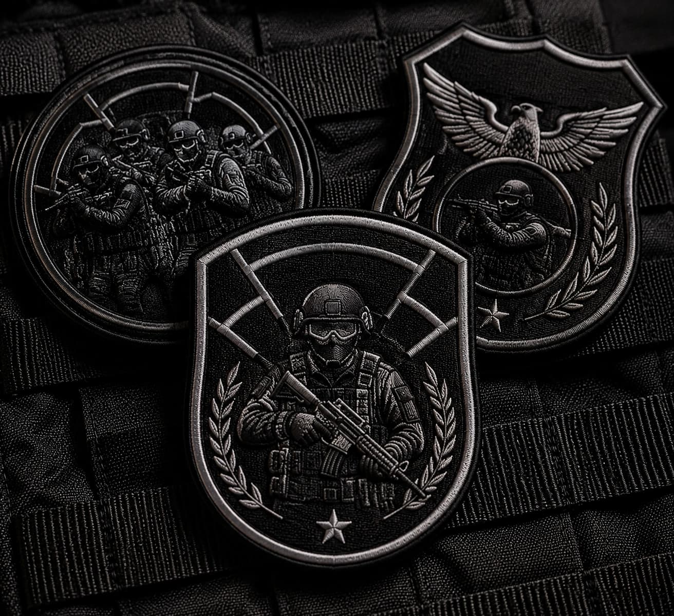 SWAT Team Patches