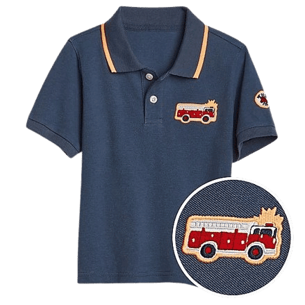 Custom Polo Shirt Patches