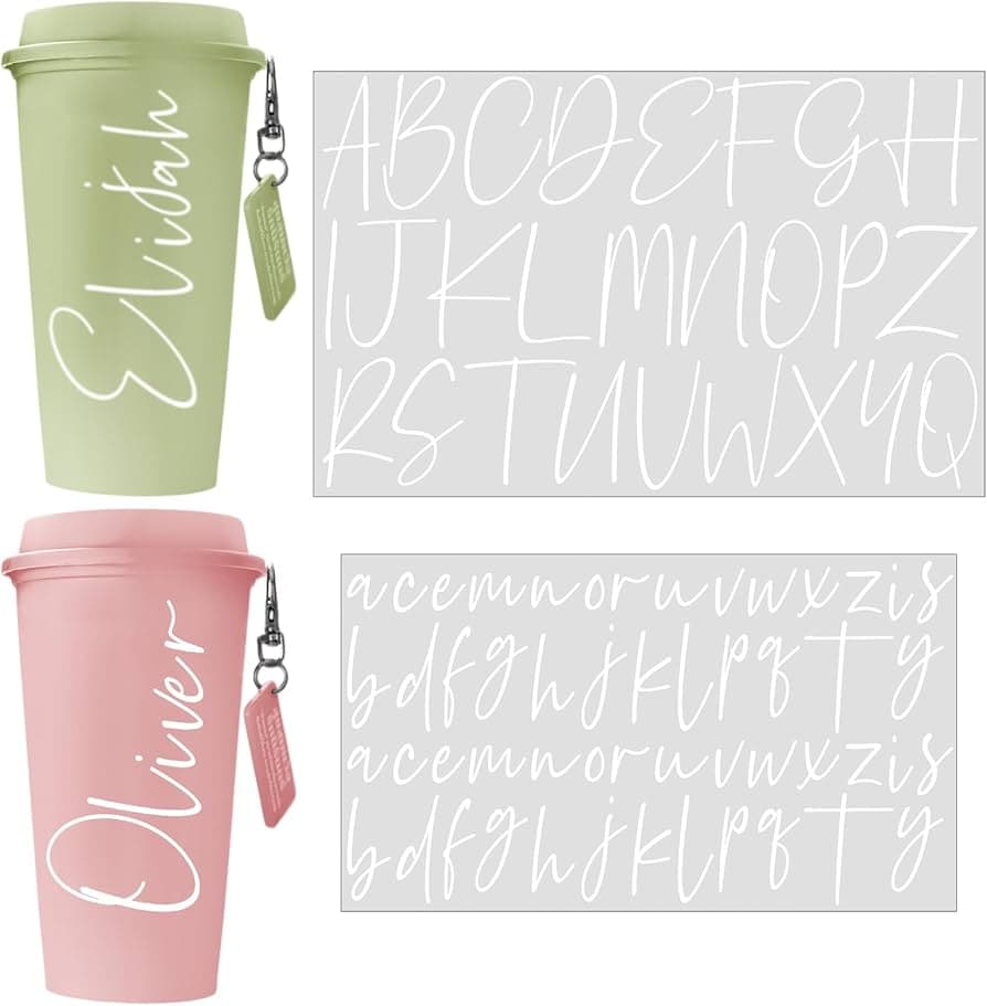 Tumbler And Bottle UV Stickers