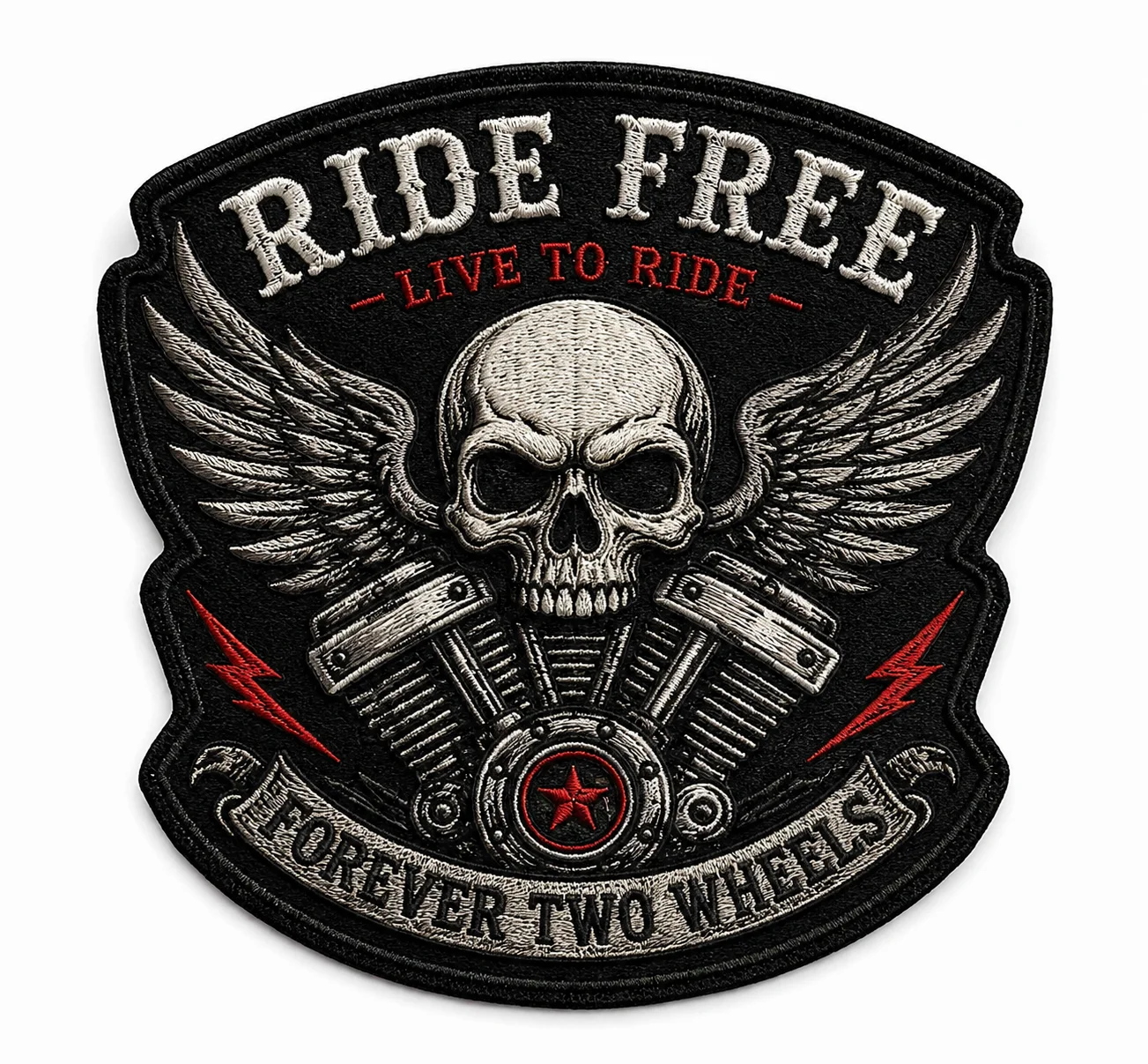 Motorcycle Jacket Patches