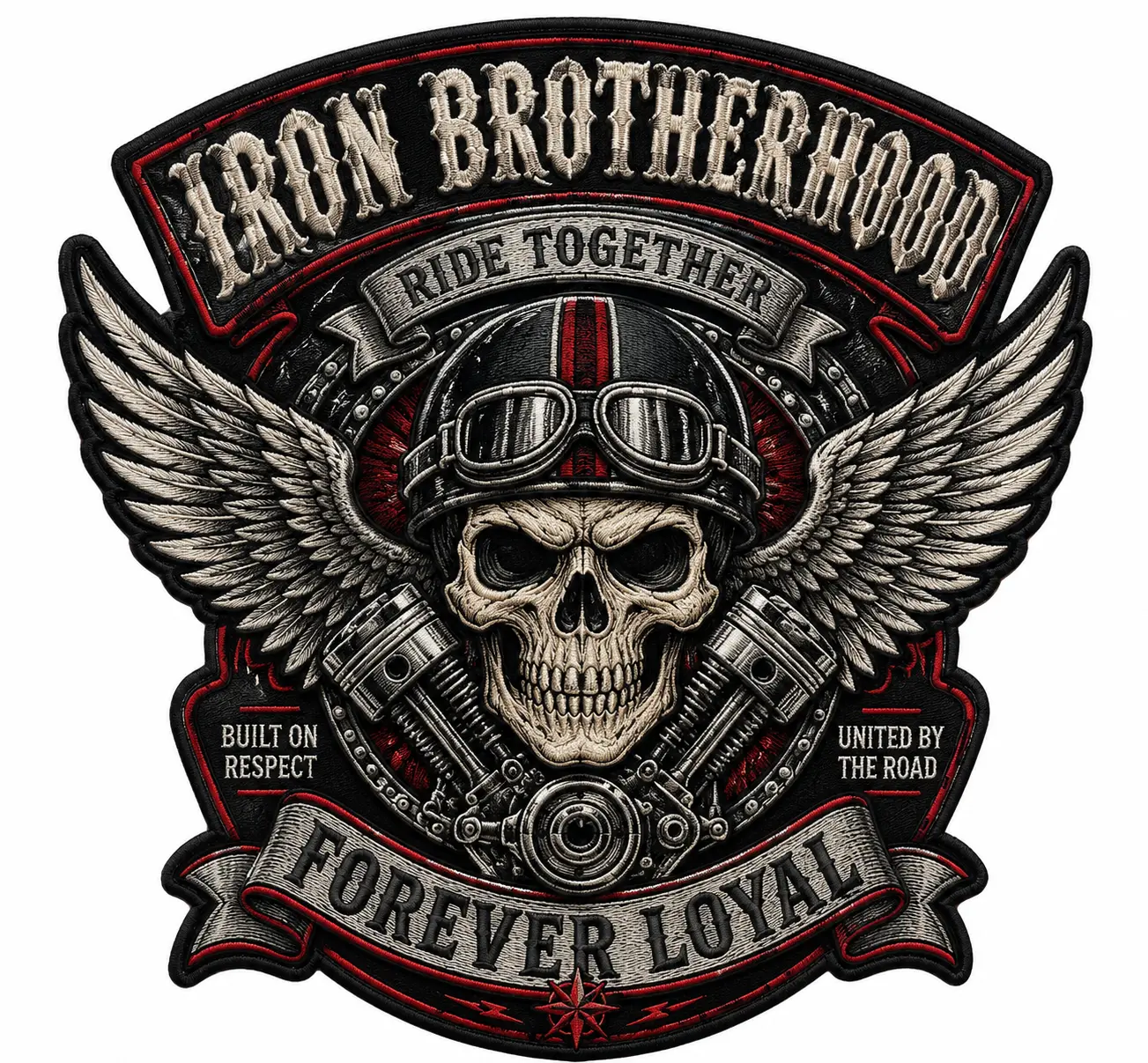 Motorcycle Back Patches