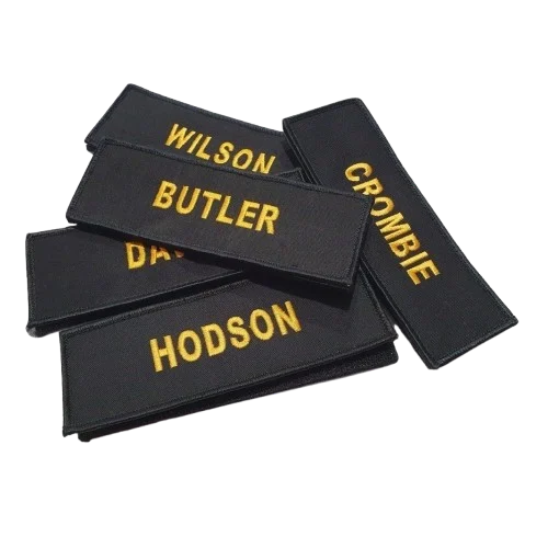 Name Patches for Uniforms