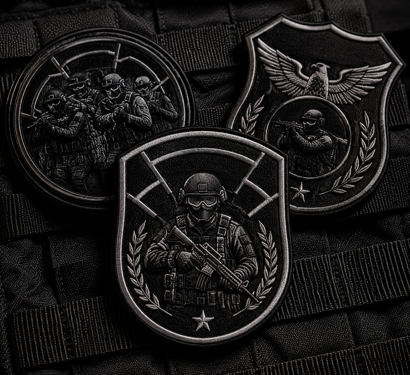 SWAT Team Patches