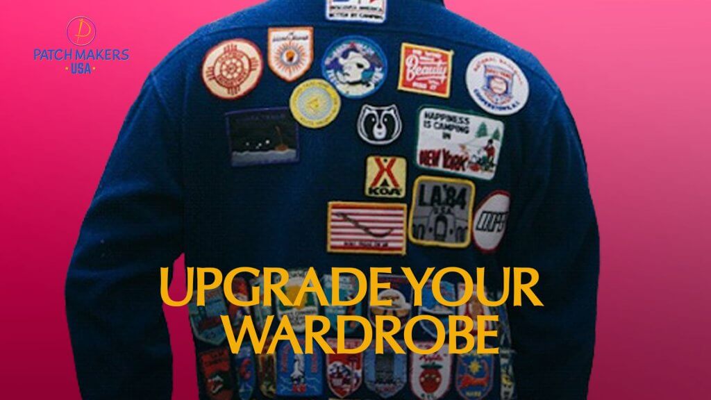 Clothes with patches