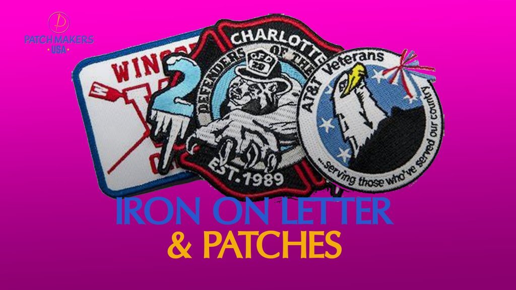 Iron On Letters & Patches