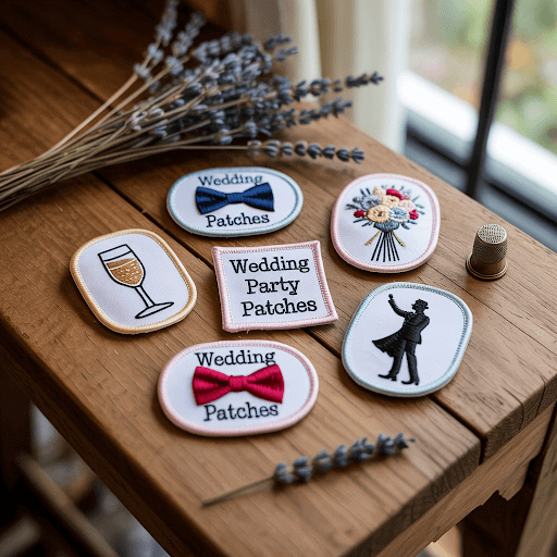 Wedding Party Patches