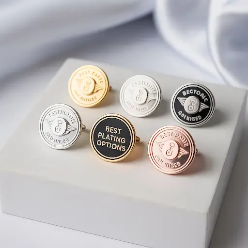 Best plating options for custom pins