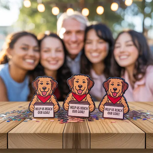 diverse fundraising custom pins