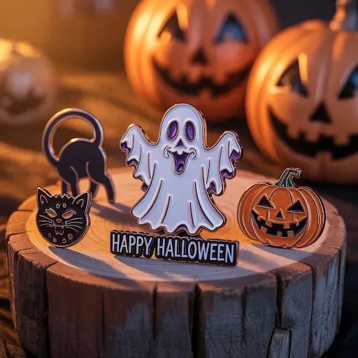 custom pins for Halloween celebrations