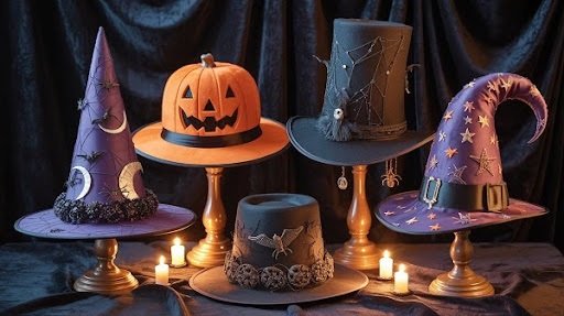 Custom Halloween hats