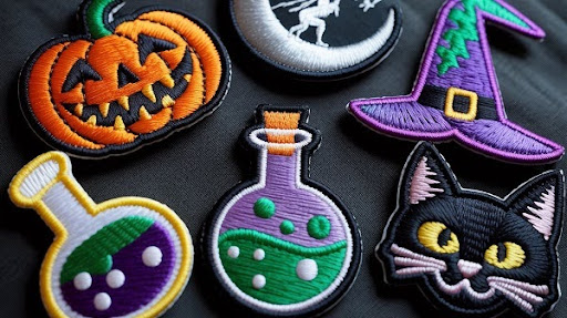 Custom Halloween patches