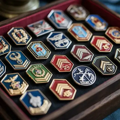 custom military pins